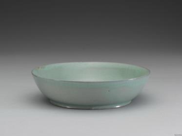 图片[2]-Dish with celadon glaze, Ru ware, Northern Song dynasty, late 11th- early 12th century-China Archive